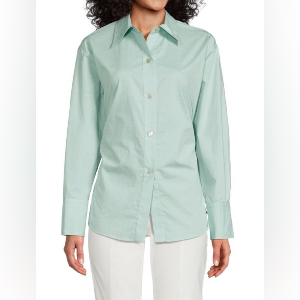 Vince Adjustable Tie-Back Shirt